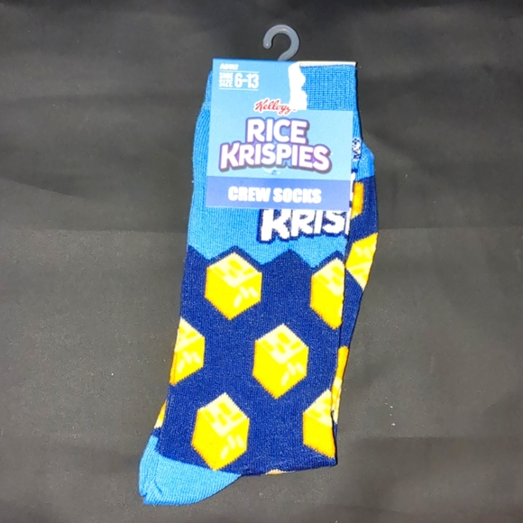 Accessories - NNWT Rice Krispies crew socks cubes